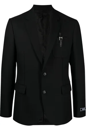 VERSACE Einreihiges Sakko mit Schnallendetail