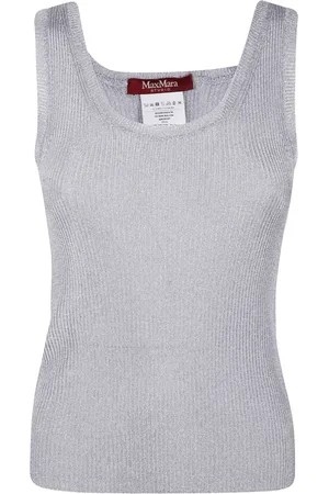 Max Mara Geripptes Trägershirt
