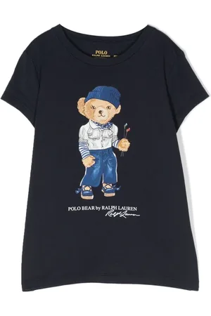 Ralph Lauren T-Shirt mit Polo Bear-Print