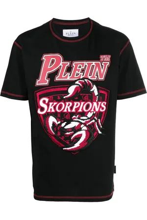 Philipp Plein T-Shirt mit Logo-Stickerei