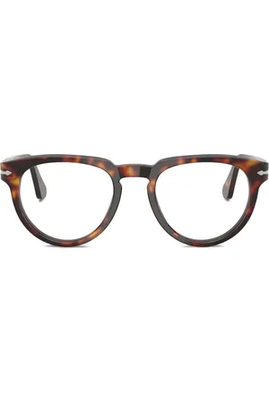 Persol Brille mit Panto-Gestell