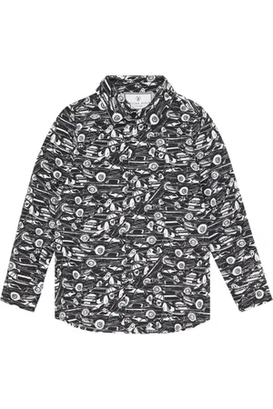 Philipp Plein Strass Cars Racing Hemd