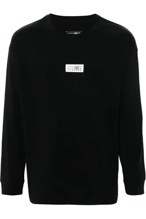 Maison Margiela Langarmshirt mit Nummernschild