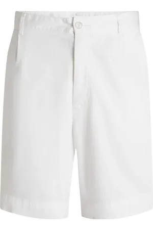 HUGO BOSS Chino-Shorts mit geradem Bein