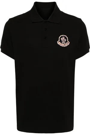 Moncler Poloshirt mit Logo-Stickerei