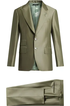 Tom Ford Einreihiger Anzug mit geradem Bein