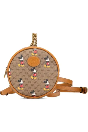 Gucci 2016-2024 Disney Micro GG Supreme Round Mickey Mouse Rucksack