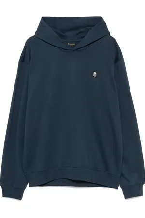 BILLIONAIRE Hoodie mit Logo-Applikation