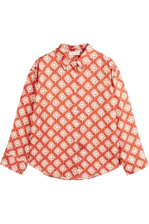 Chinti & Parker X Laura Whitmore Paradise Pyjama-Oberteil