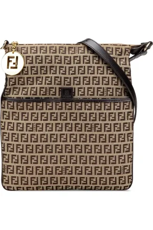 Fendi 2010-2024 Zucchino Umhängetasche aus Canvas