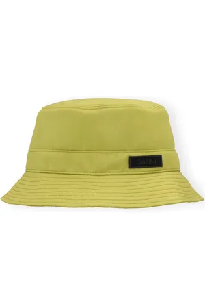 Ganni Fischerhut mit Logo-Applikation