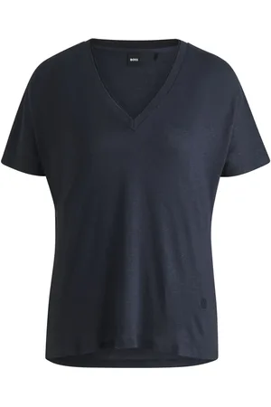 HUGO BOSS T-Shirt mit V-Ausschnitt