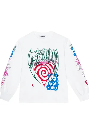 Ganni Sweatshirt aus Bio-Baumwolle