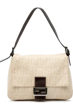 Fendi 20th Century Zucca Canvas Mamma Forever Schultertasche