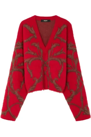 VERSACE Acanthus Leaves Cardigan