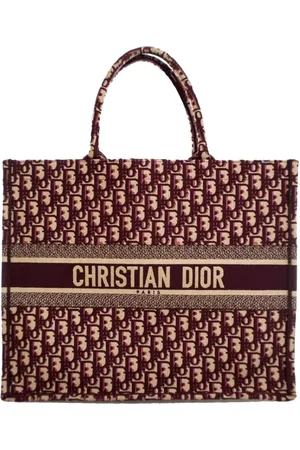 Dior 2018 große Oblique Canvas Book Tote Bag