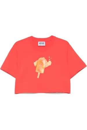 Moschino T-Shirt mit Eiscreme-Print