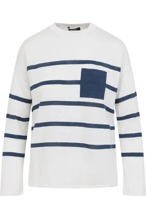 Max Mara Gestreiftes Langarmshirt