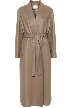 Fendi Mantel aus Leder