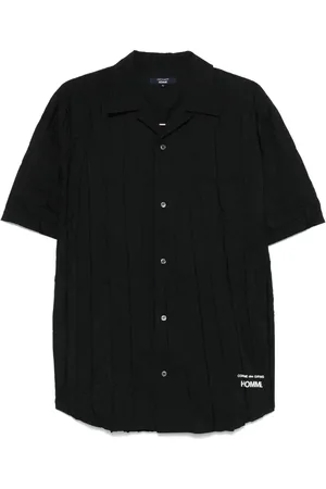 Comme des Garçons Hemd mit Knitteroptik