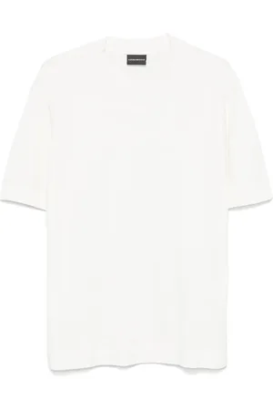 Emporio Armani T-Shirt mit Logo-Stickerei