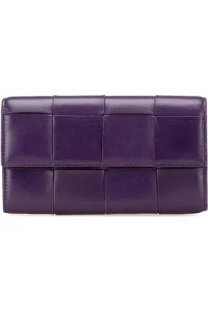 Bottega Veneta 2012-2024 maxi Intrecciato Portemonnaie aus Nappaleder