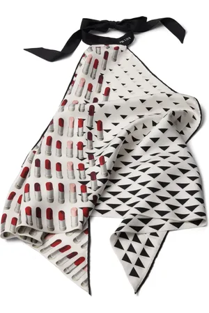 Prada Seidenoberteil mit Print