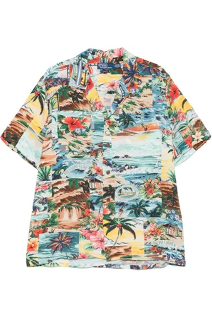 Ralph Lauren Hemd im Patchwork-Look