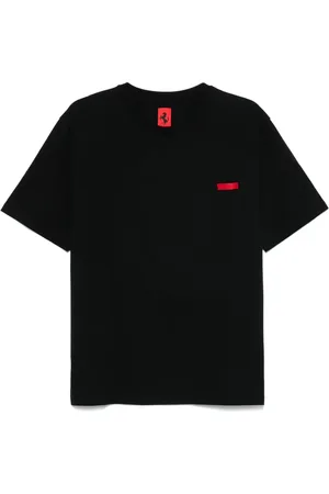 FERRARI T-Shirt mit aufgesetzter Tasche