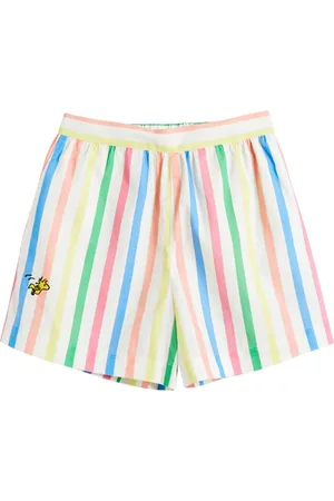 Chinti & Parker X Snoopy gestreifte Shorts