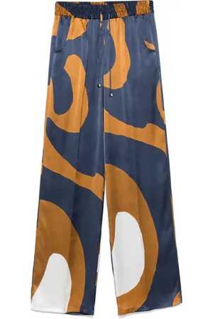 Kiton Hose mit abstraktem Print