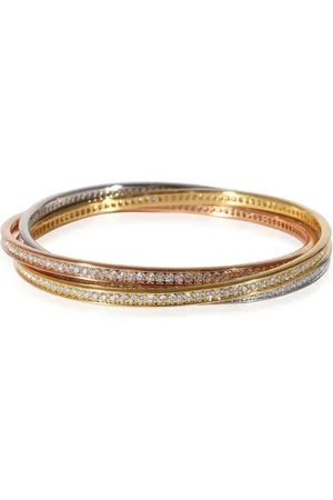 Cartier 18kt Trinity Rotgoldarmband mit Diamanten