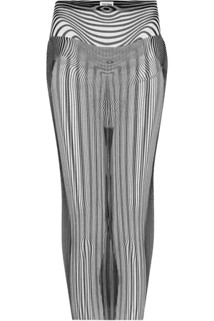 Jean Paul Gaultier Drapierter Maxirock mit Body Morphing