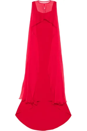 Atu Body Couture Maxikleid mit abnehmbarem Cape
