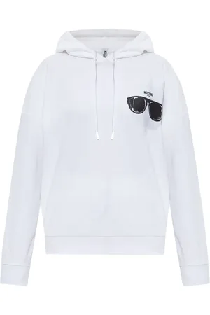 Moschino Hoodie mit Sonnenbrillen-Print