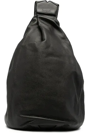 YOHJI YAMAMOTO Rucksack mit Logo-Prägung