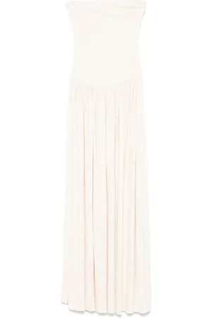 AYA MUSE Schulterfreies Midikleid