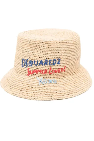 Dsquared2 Fischerhut aus Bast