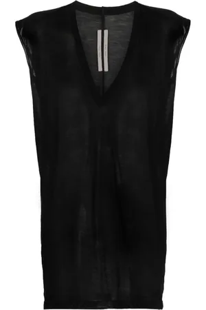 Rick Owens Semi-transparentes Trägershirt