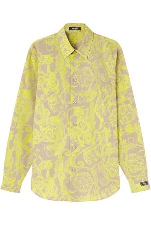 VERSACE Hemd mit Barocco-Print
