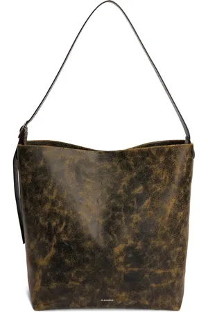 Jil Sander Schultertasche aus Leder