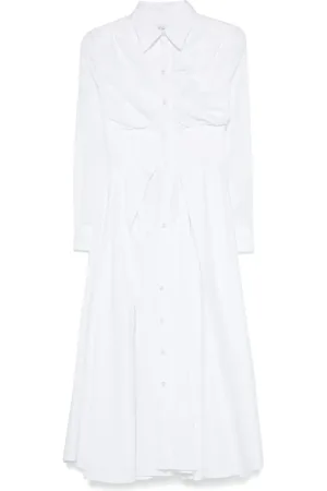 Viktor & Rolf Midi-Hemdkleid mit Falten