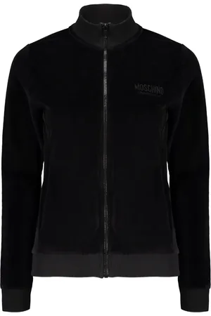 Moschino Jacke mit Logo-Stickerei
