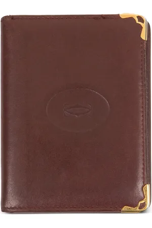 Cartier 1990s Portemonnaie aus Leder