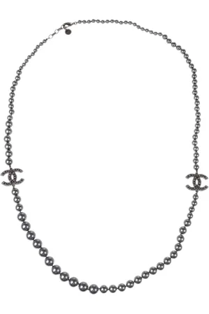 CHANEL Halskette mit Kunstperlen