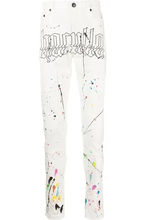 HACULLA Slim-Fit-Jeans mit Farbklecksen