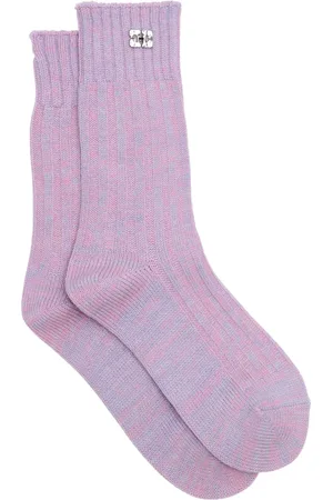Ganni Gerippte Socken