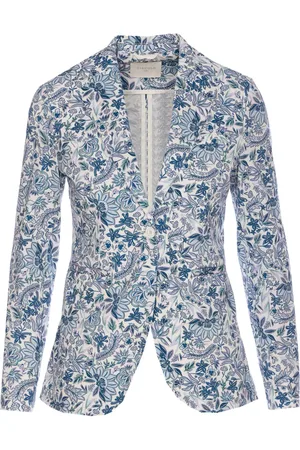 Circolo Blazer mit Blumen-Print