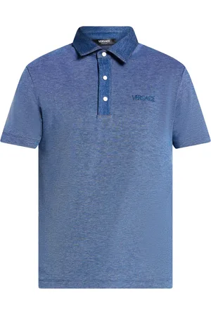VERSACE Poloshirt mit Logo-Stickerei
