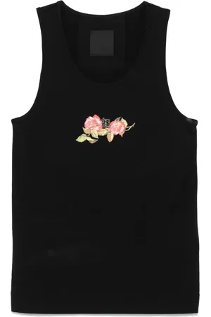 Givenchy Tanktop mit Logo-Schild
